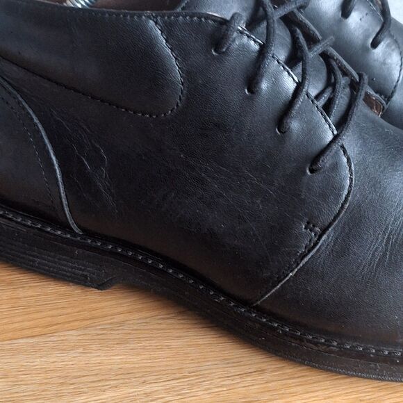 Dansko Mens 45 Jake Chukka Boots Shoes Black Calf Leather Lace Up 11.5 12 main image 10